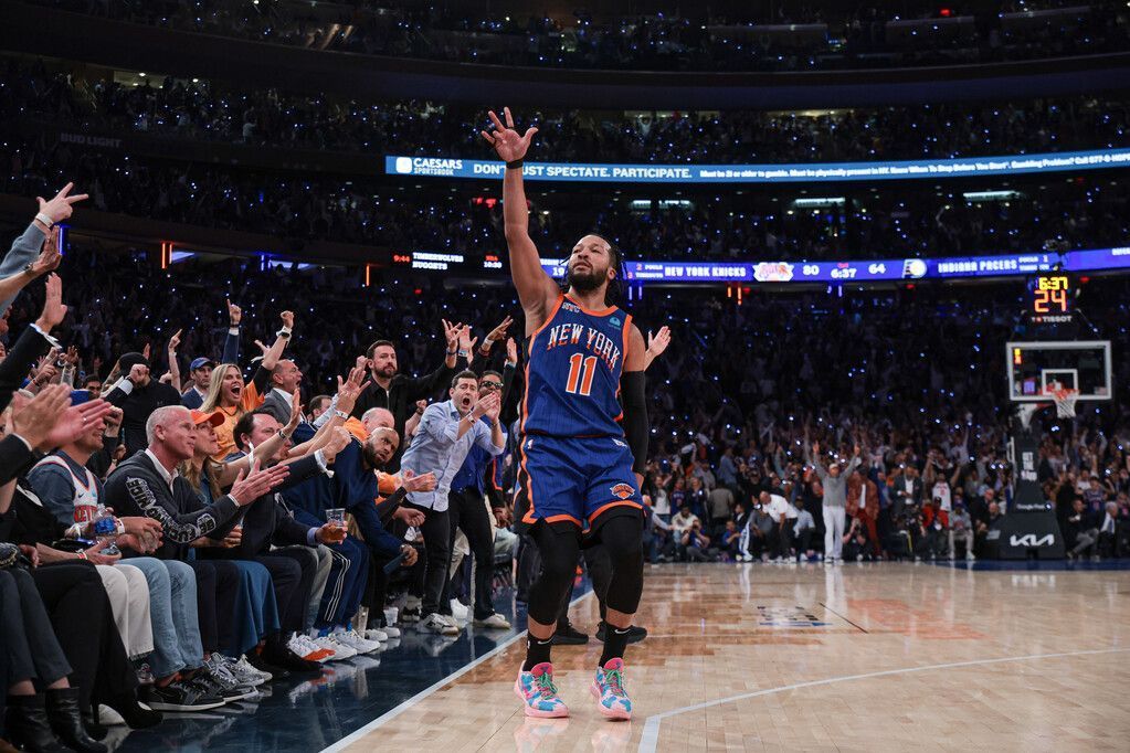 Knicks win in a blowout game!